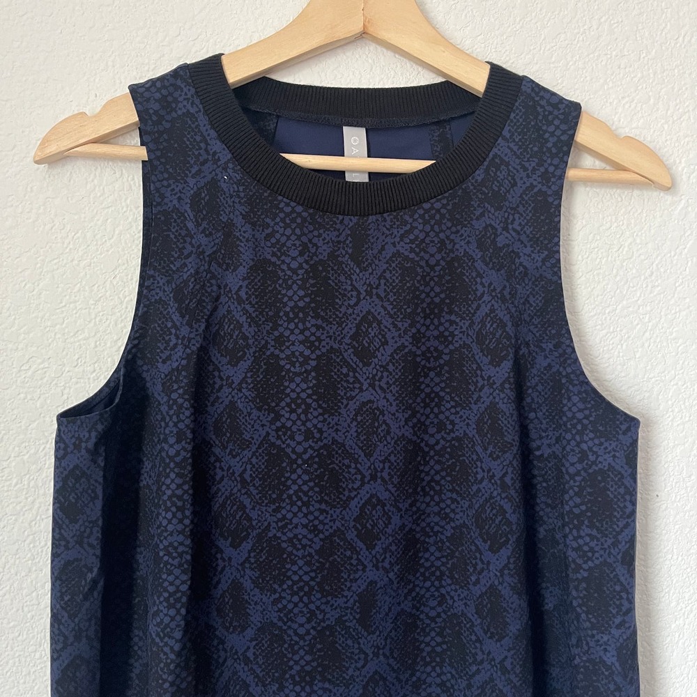 Athleta Blue Python Zephyr Print Tank - image 3